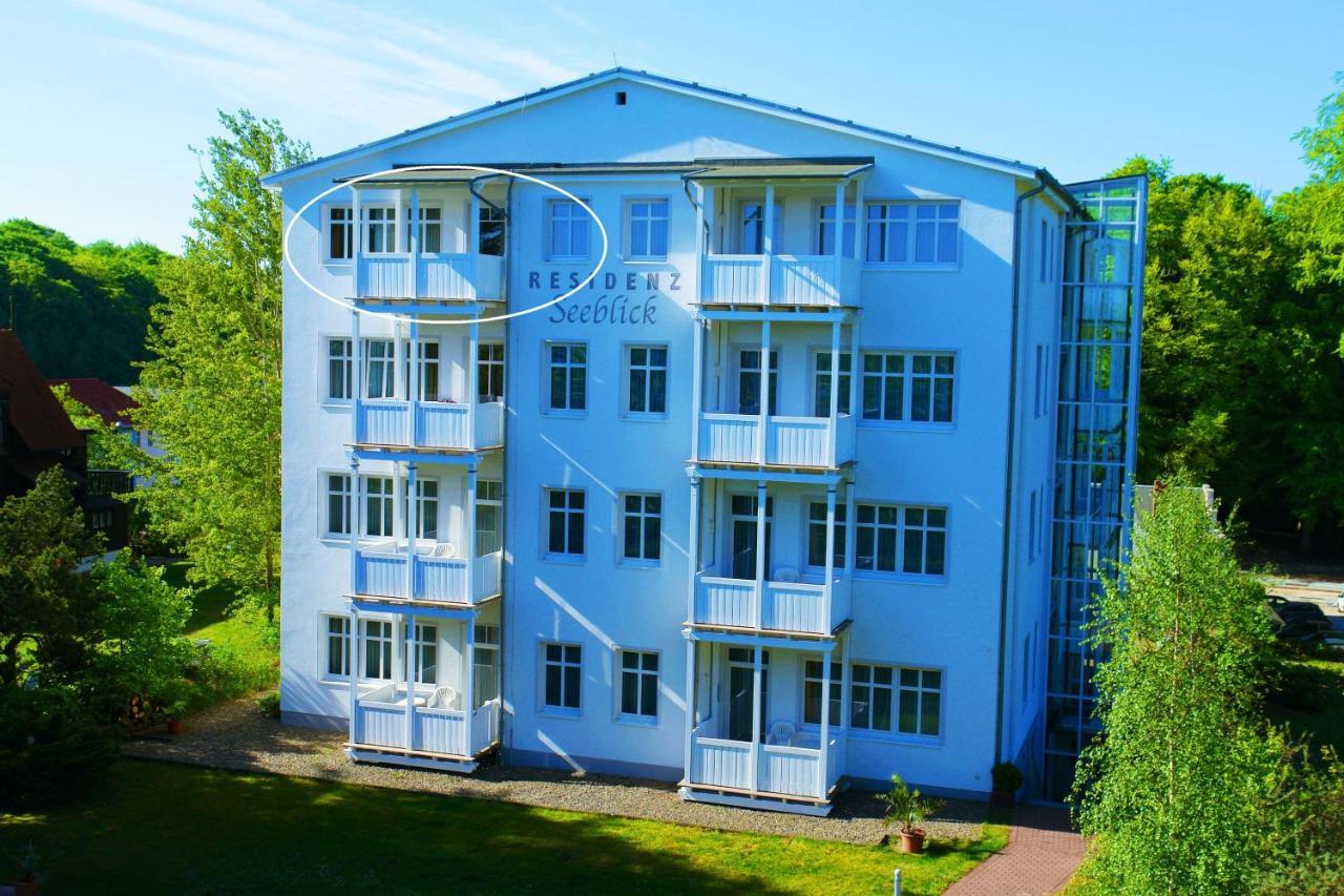 Residenz Seeblick Fewo 25 Mit Balkon Und Meerblick Зеллин Экстерьер фото